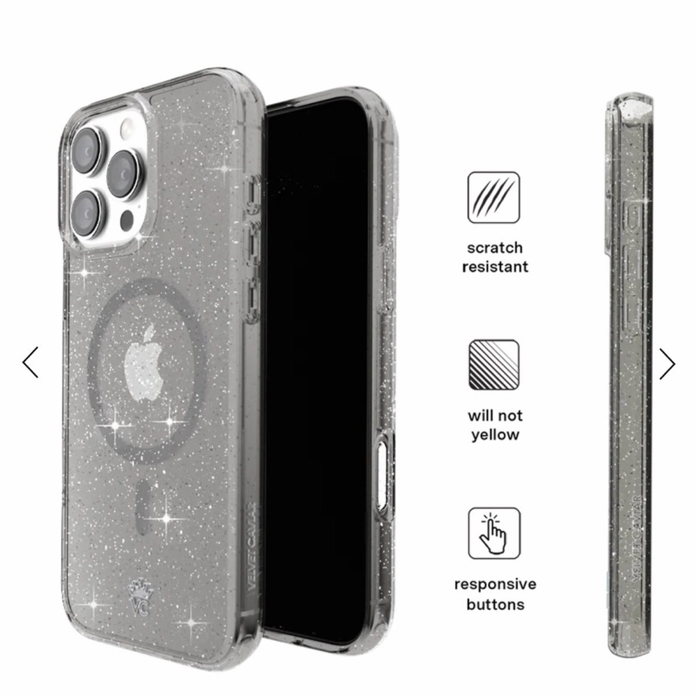 Glitter Clear Phone Case for iPhone